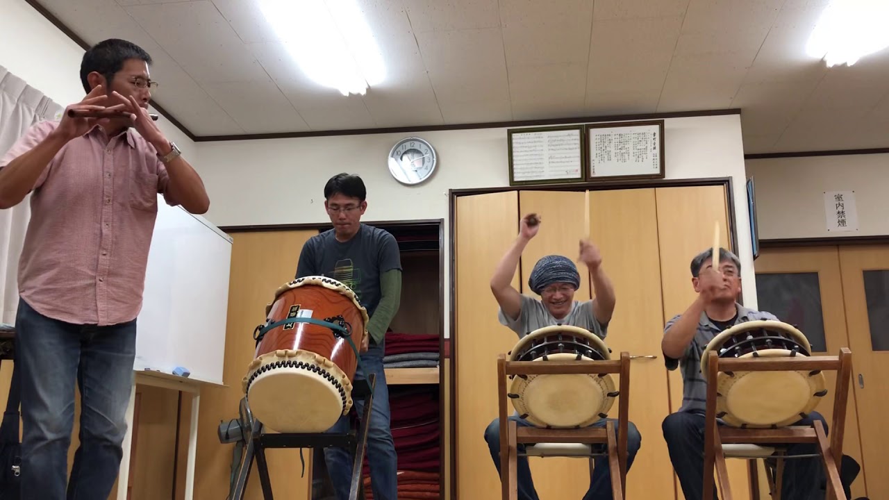 篠笛一心堂製作篠笛//石岡日天はやし連