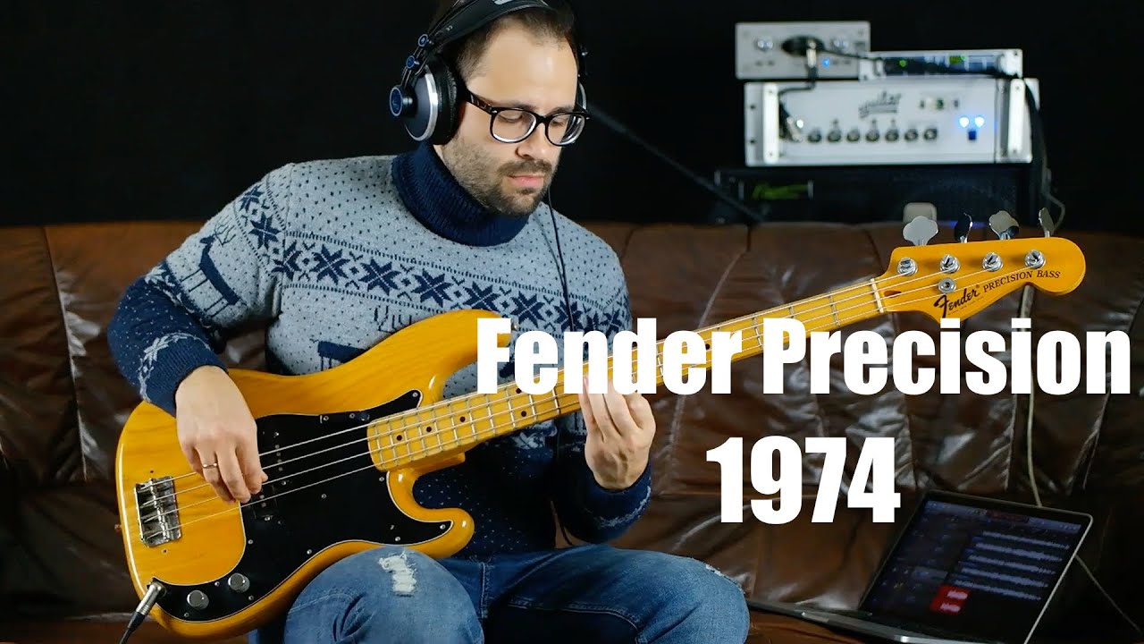 Fender Precision Bass 1974 Vintage | fb.com/angeldust.guitars
