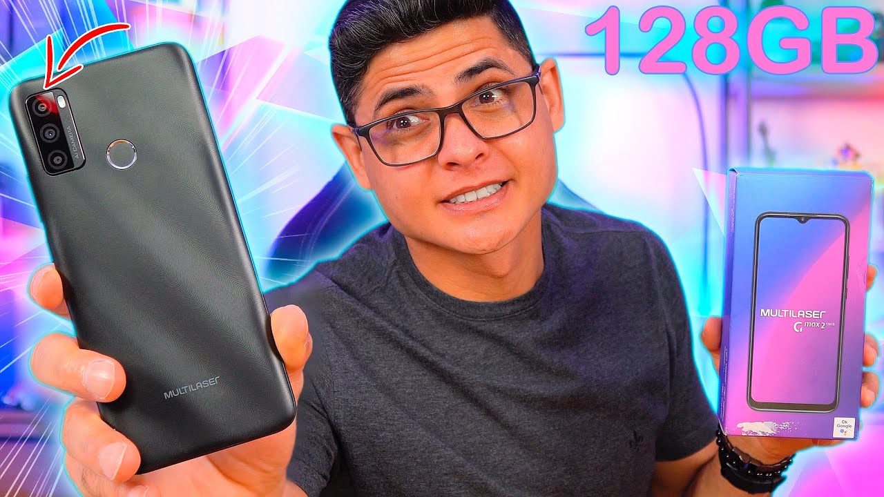 Multilaser G Max 2, um SMARTPHONE com 128GB de MEMÓRIA! Unboxing e Impressões