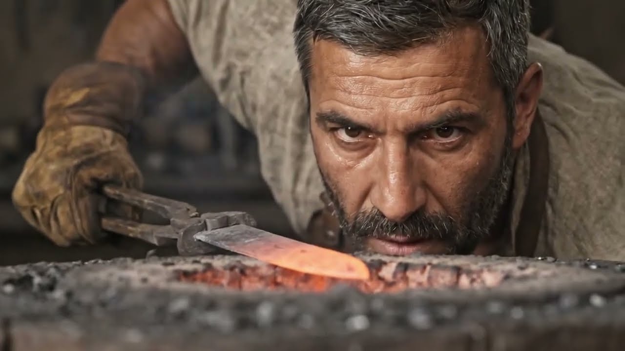 Inside Royal Toledo Workshop: From Raw Steel Ingots to World's Finest Blades (Ancient)