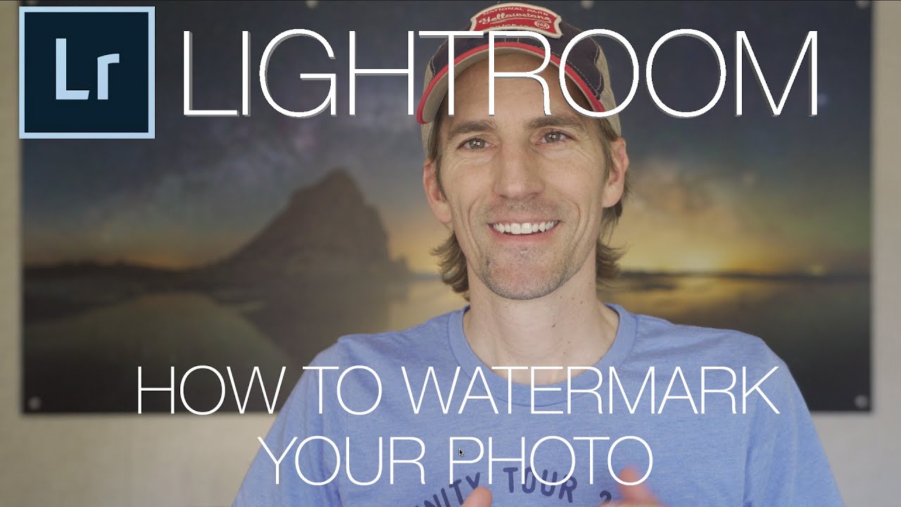 How to watermark your photos in Lightroom Classic