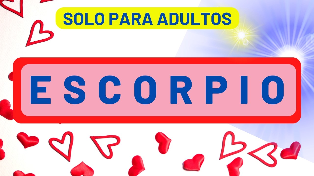 GOLPE DE SUERTE ESCORPIO NO LE CUENTES ESTO A NADIE ✅🎁🎉👄🎁 📞🙏HOROSCOPO ❤️ ORACULO TAROT DE CRIS