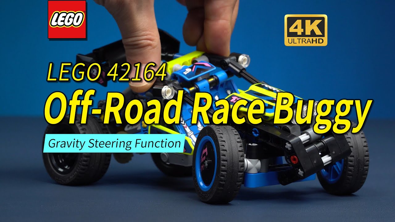 In-Depth Review Of LEGO 42164 Off-Road Race Buggy | Gravity Steering Function