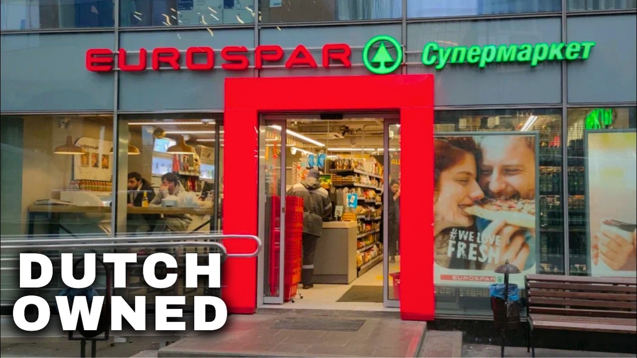 Russian TYPICAL (Dutch) Supermarket Tour: EUROSPAR