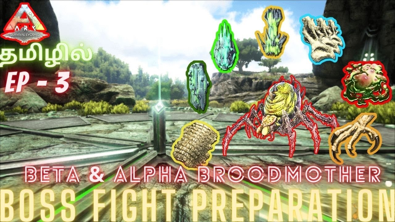 Boss Fight Preparation (Broodmother)/Ark Ultimate Survivor Edition Gameplay In Tamil /Part#3 [CRG]