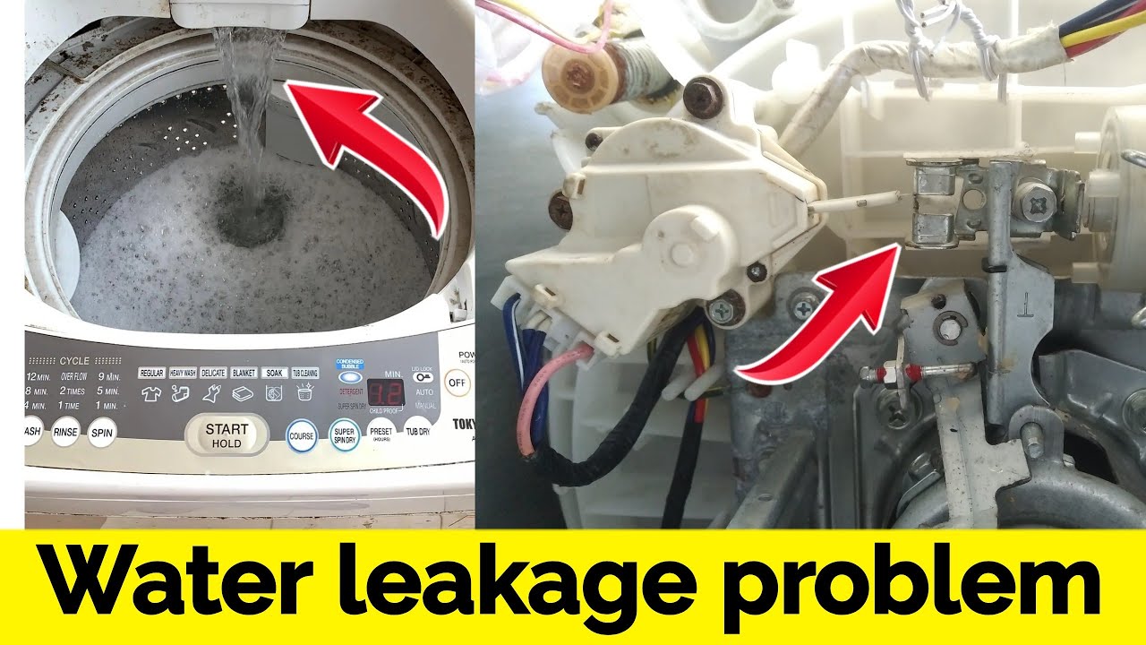 lg top load washing machine se pani Sara nikal ja raha hai / washing machine repair? Lg washer,