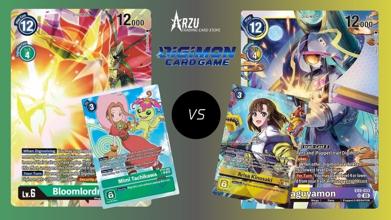 Digimon Card Game: Bloomlordmon VS Kaguyamon