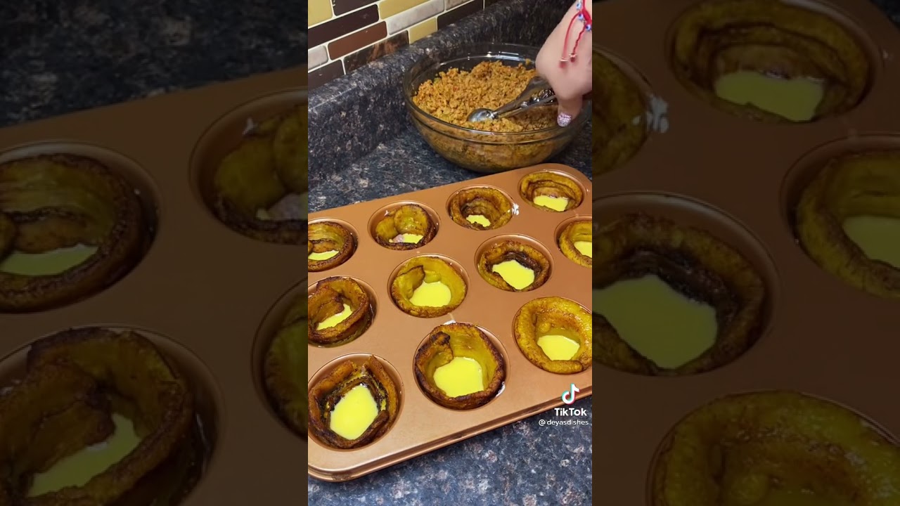 How to make baked plantains with ground beef. Please subscribe for more recipes