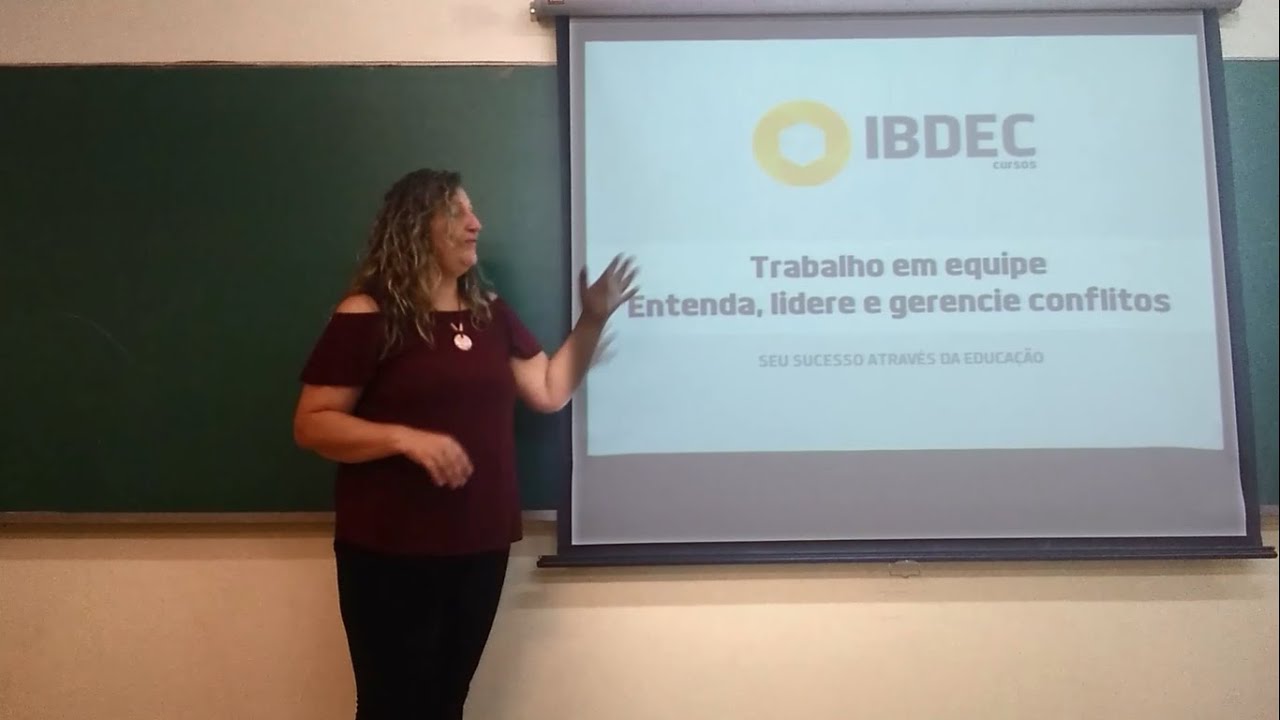 Palestra Trabalho em Equipe: entenda, lidere e gerencie conflitos - IBDEC (06/04/2019)