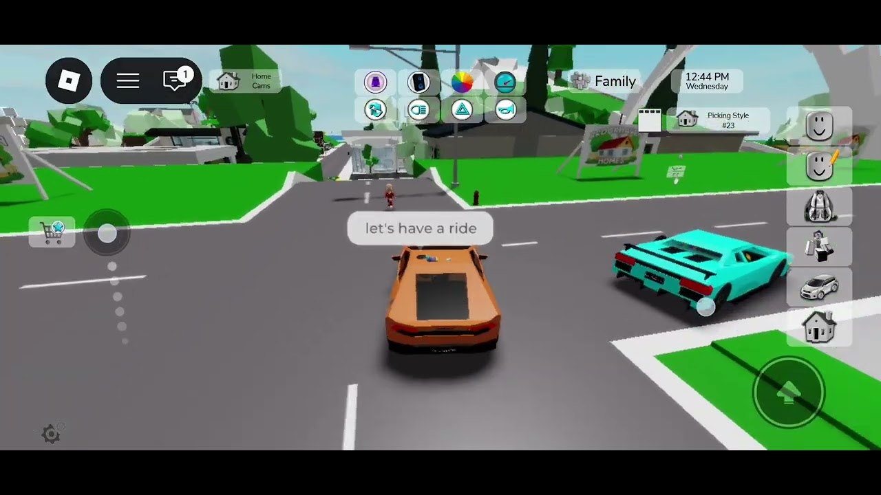 Playing Roblox Brookhaven 🏡 in my first vids part1!!