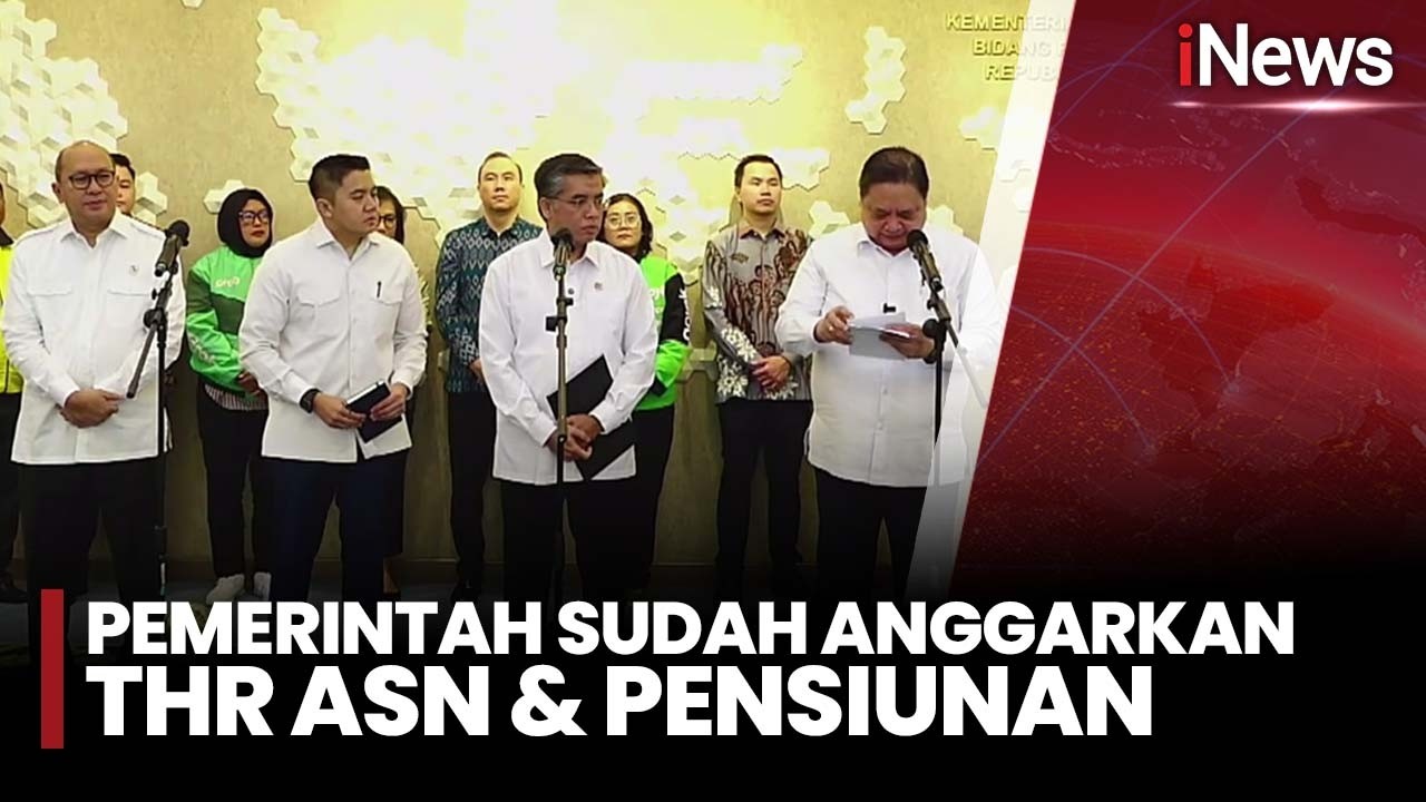 Pemerintah Keluarkan Kebijakan THR, Paling Lambat Cair H-7 Lebaran | iNews Today 3/3
