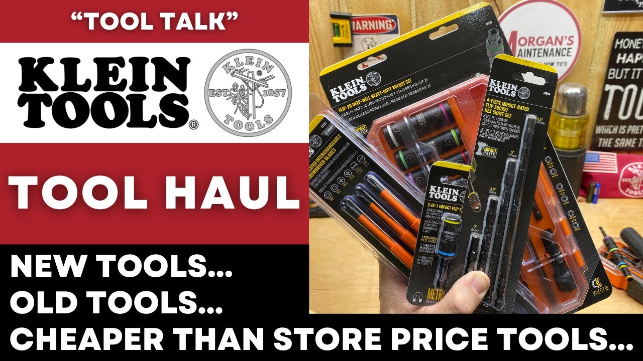 Klein Tools TOOL HAUL - SAE & Metric KNect & Flip Socket At Amazon #tools #klein #amazon #newtools