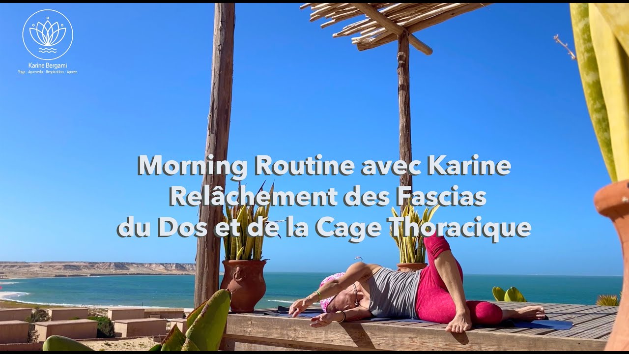 Relâchement fascias du dos et de la cage thoracique diminuer vos douleurs dorsales Karine Bergami