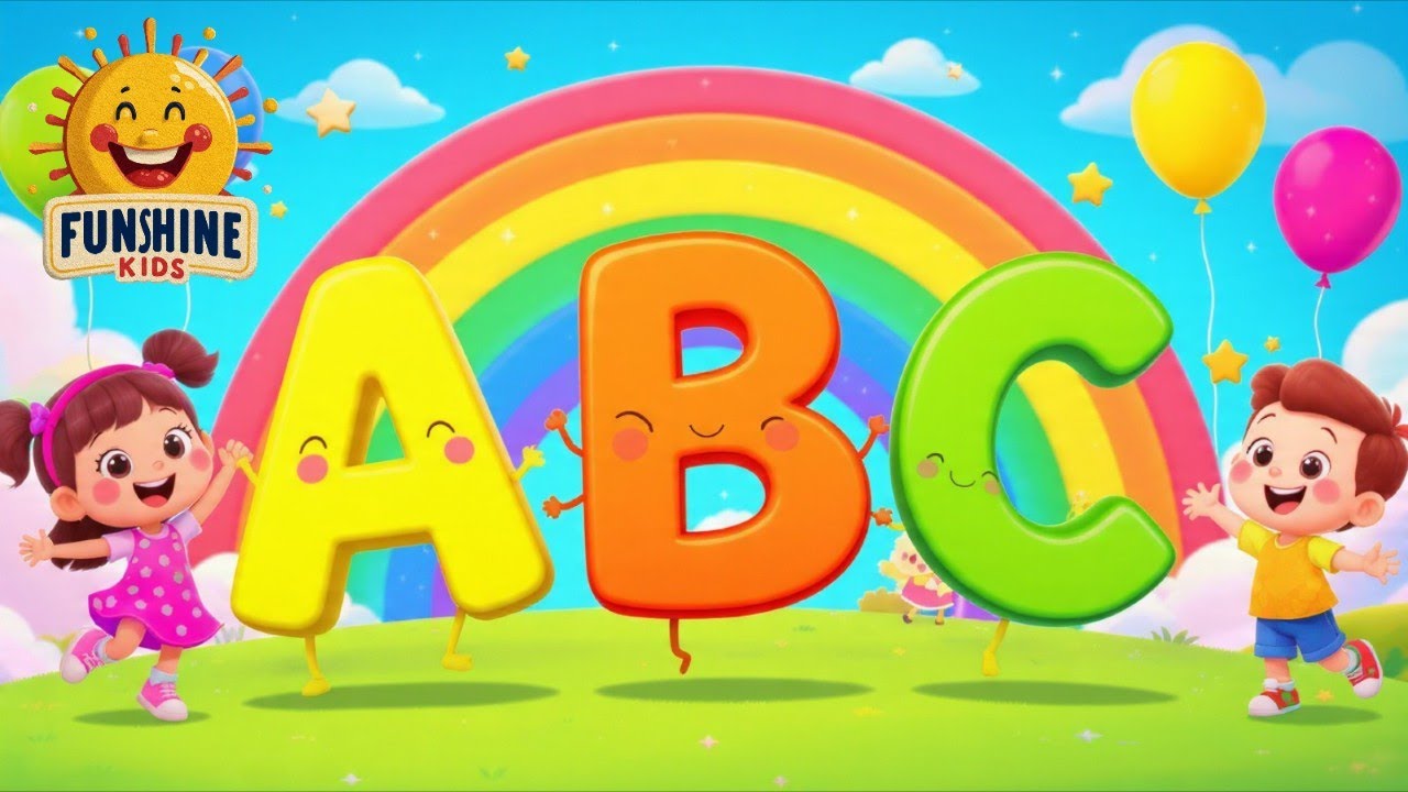 ABC Alphabet Song 🎶 | Learn A to Z with Fun 3D Animation | Kids Learning Video