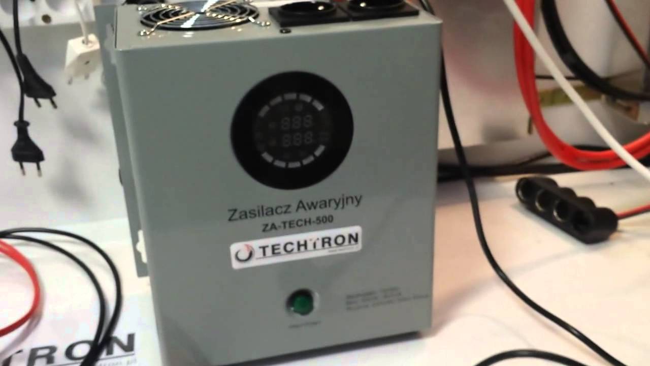 TECHTRON.pl Prezentuje: Prezentacja zasilacza ZA-TECH-500 TECHTRON