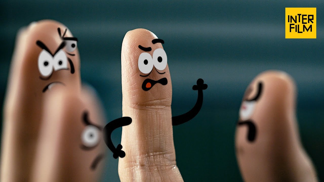 Finger fight animation - short film 