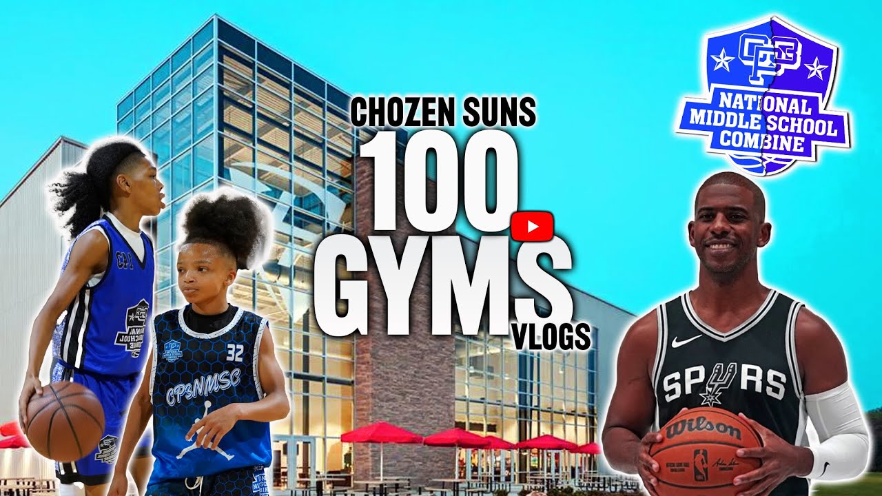 100 GYMS - Лагерь CP3 | Оригинальный видеоблог Chozen Suns