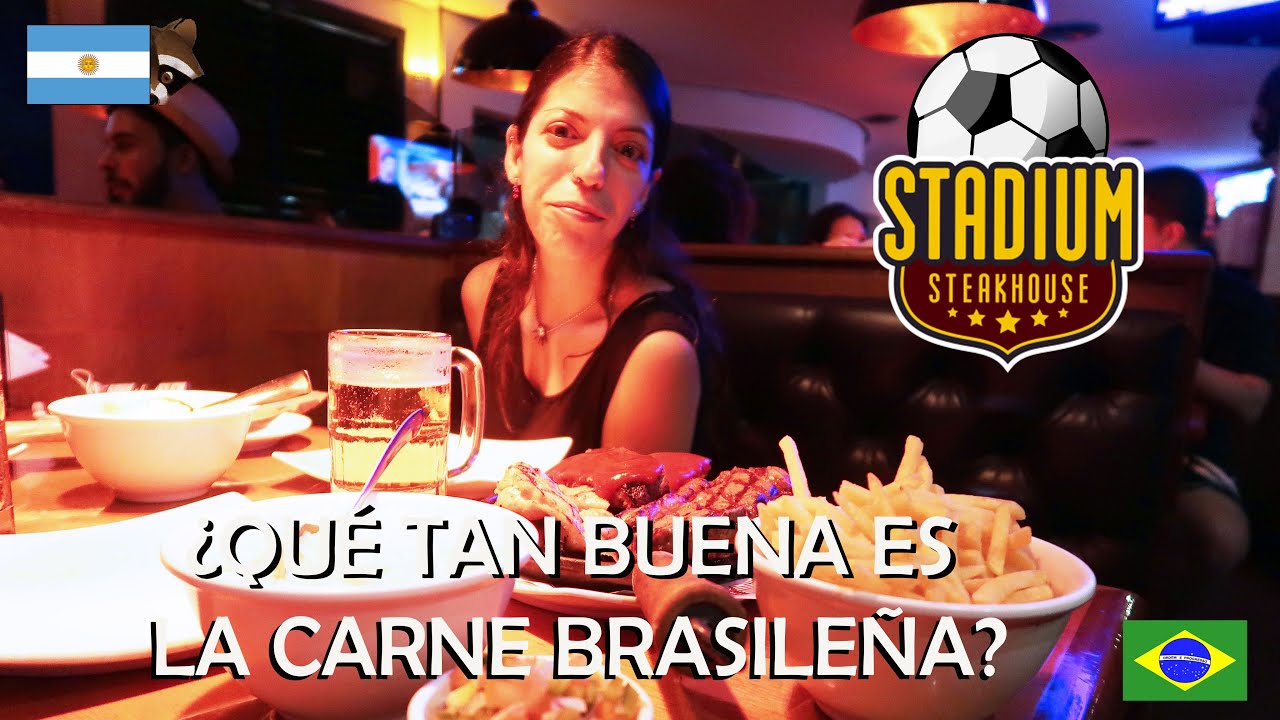 ¿Es buena la CARNE BRASILEÑA? | Stadium Steakhouse, Barra de Tijuca, Río de Janeiro