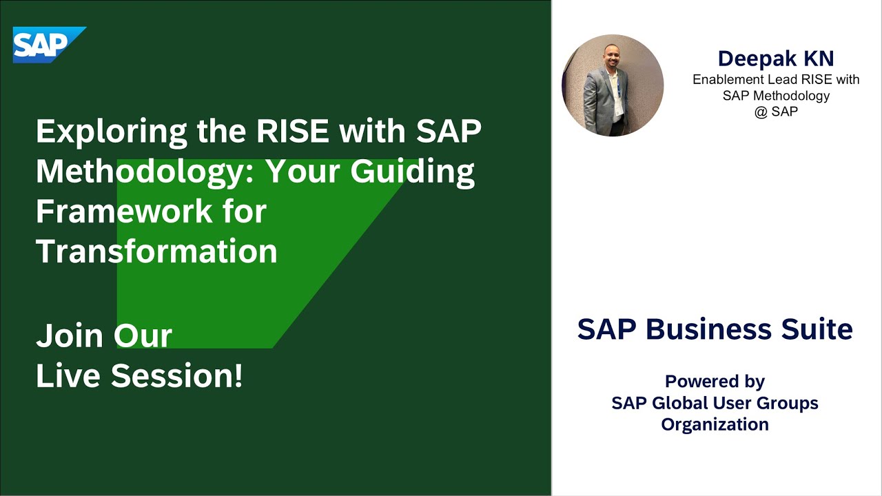 Exploring the RISE with SAP Methodology: Your Guiding Framework for Transformation