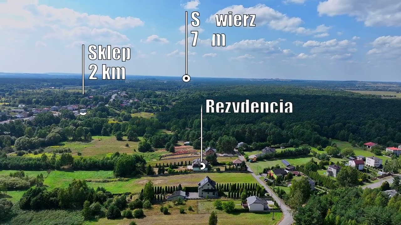 Na sprzedaż willa w Porębie k. Zawiercia - Zboralscy Nieruchomości