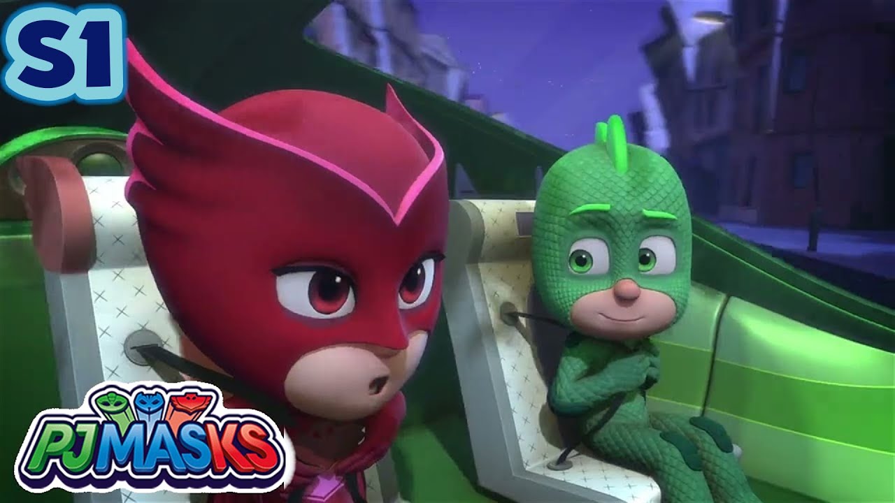 PJ Masks Season 1 | Gekko and the Mighty Moon Problem | Double Episode | Cartoon for kids