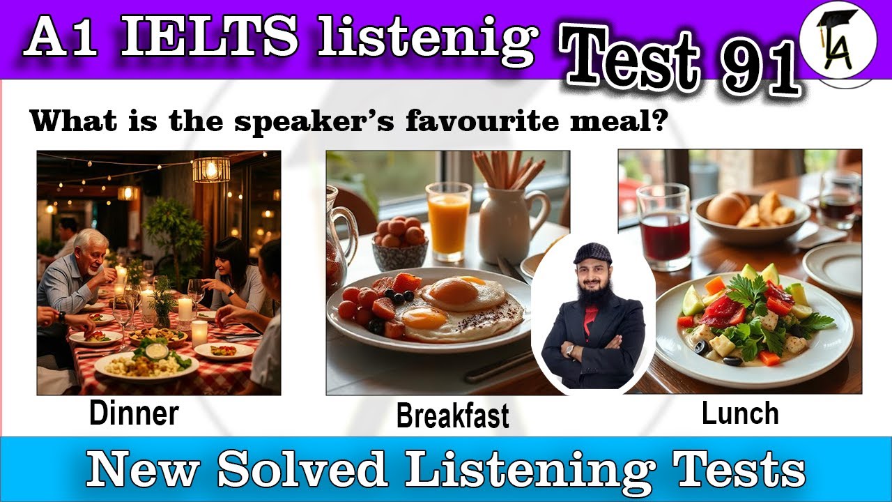 A1 IELTS Life Skills Listening 91 с ответами: Новый тест по аудированию: IELTS UKVI