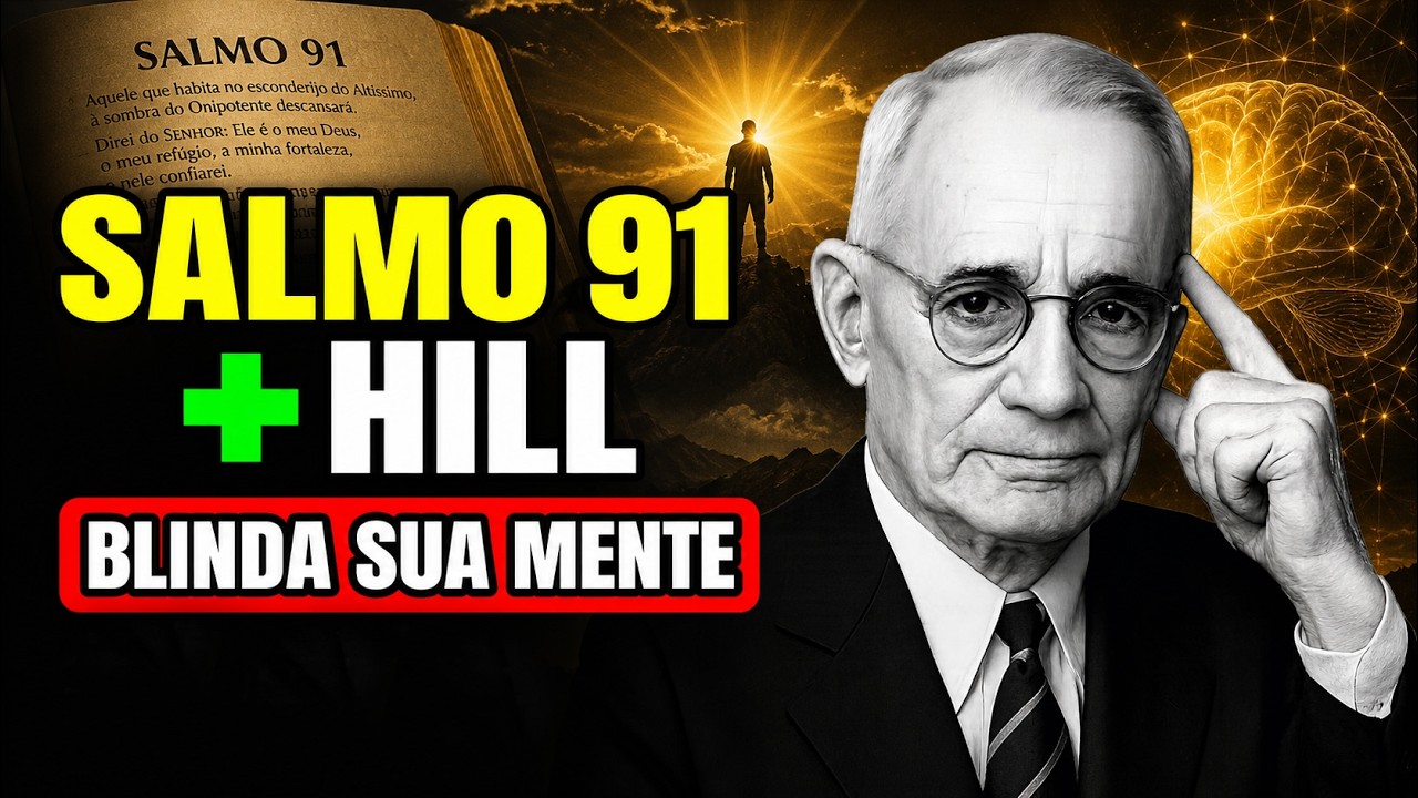 O CÓDIGO SECRETO do Salmo 91 que Napoleon Hill Usava para Blindar a Mente e Atrair Sucesso