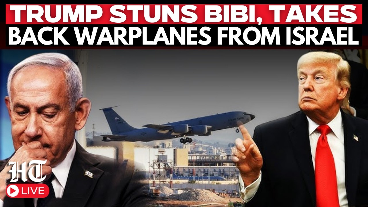 LIVE: Trump Stuns Netanyahu, Takes Back Warplanes From Israel To Protect Iran Deal?| Hormuz| US News