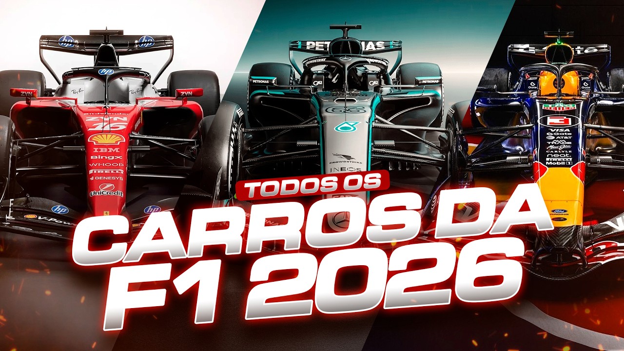 ANALISAMOS TODOS OS CARROS DA F1 2026! Qual equipe mandou melhor?