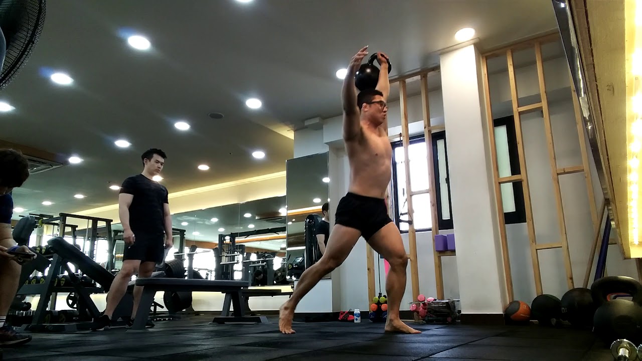 2019/5/10 simple and sinister test with the 48KG kettlebell