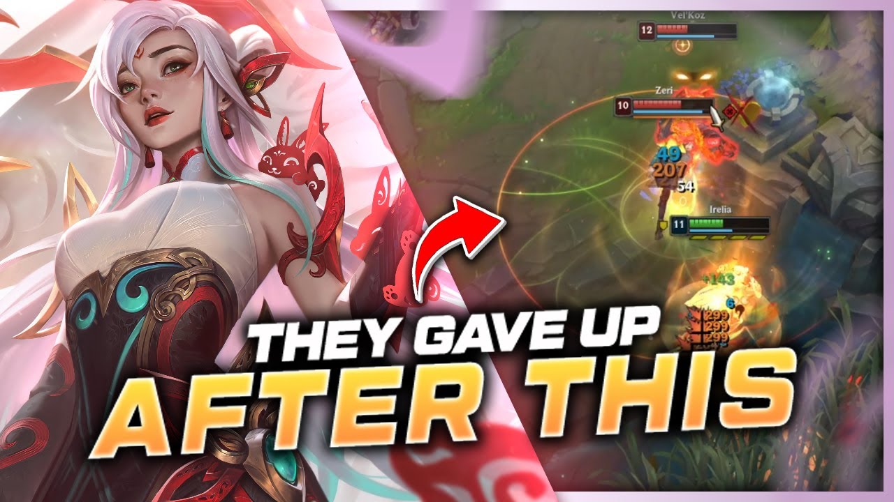 When Irelia Gets 17 Kills in Diamond | EUW Diamond+ Ranked | 13.7 - League of Legends