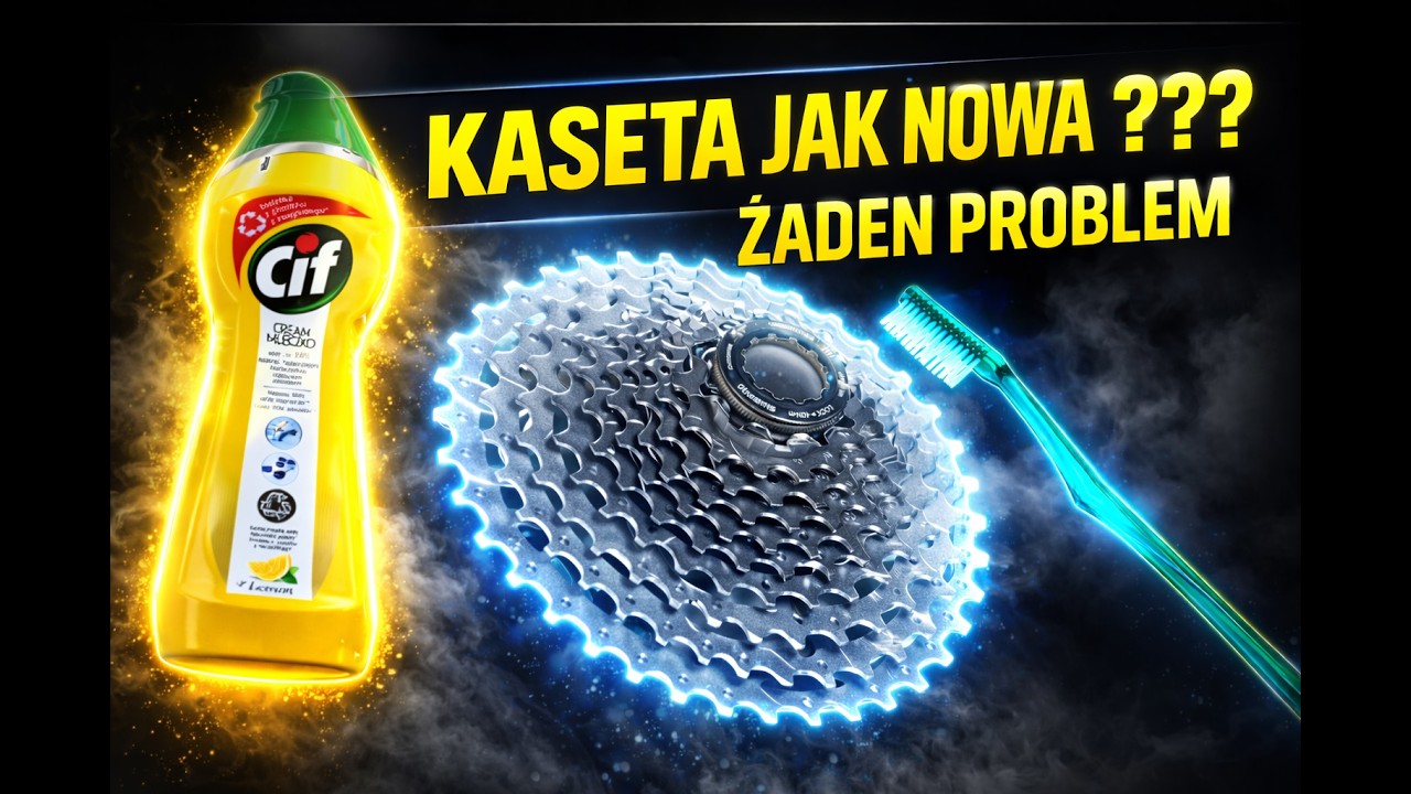 JAK SZYBKO I TANIO WYCZYŚCIĆ KASETĘ I NAPĘD W ROWERZE ???