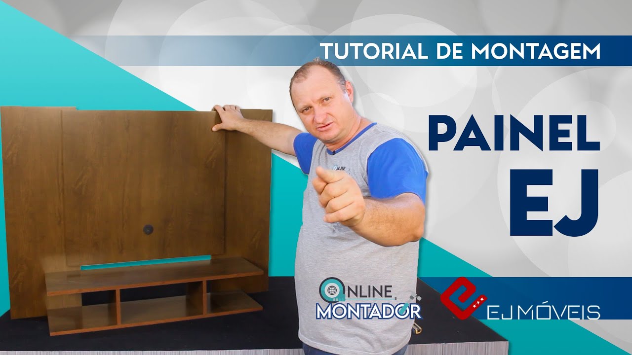 Aprenda a montar Painel | Painel EJ da EJ Móveis