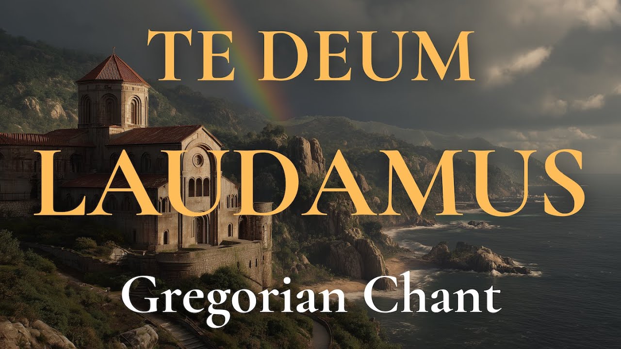Te Deum laudamus 🕯️ | Gregorian Chant in Latin | Ancient Hymn of Praise & Thanksgiving #christisking