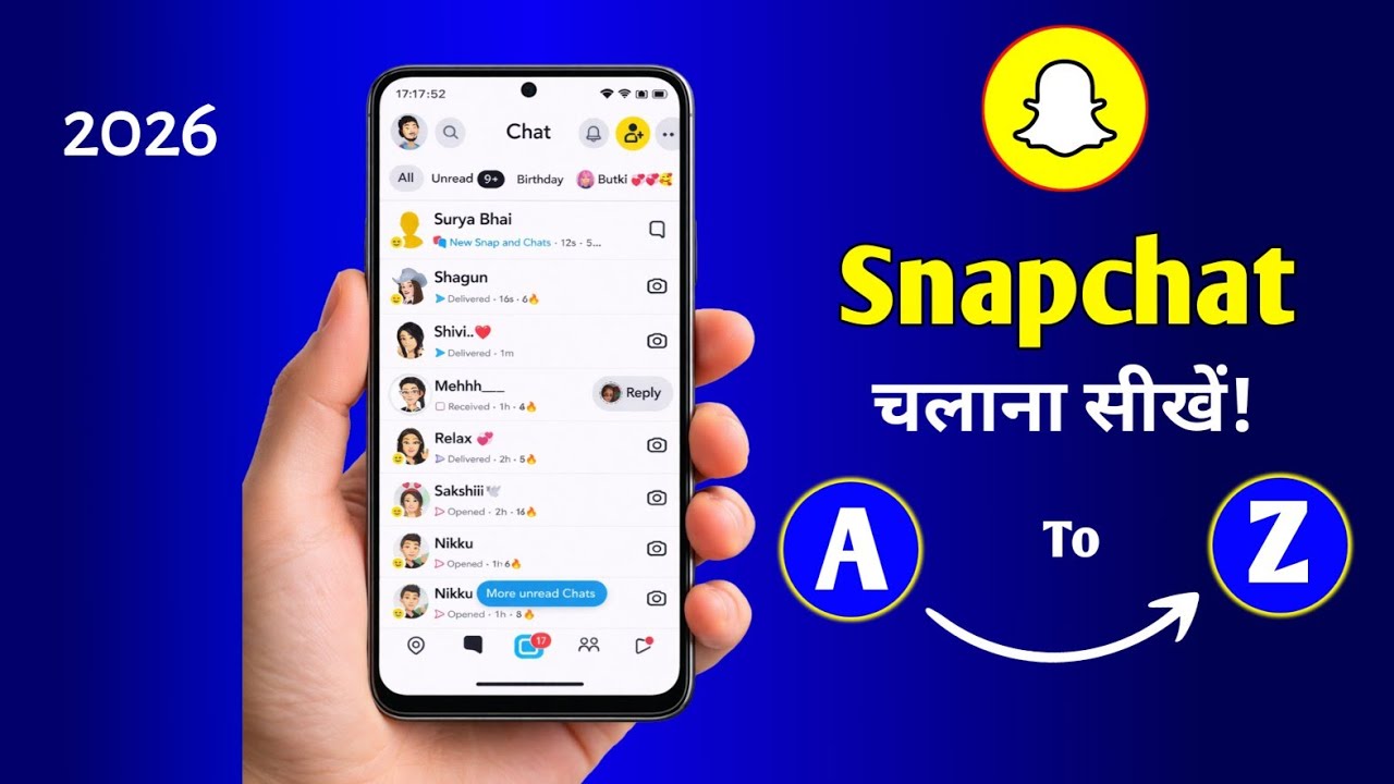 Snapchat Kaise Chalaye 2026 | Complete Guide A to Z | How to Use Snapchat 