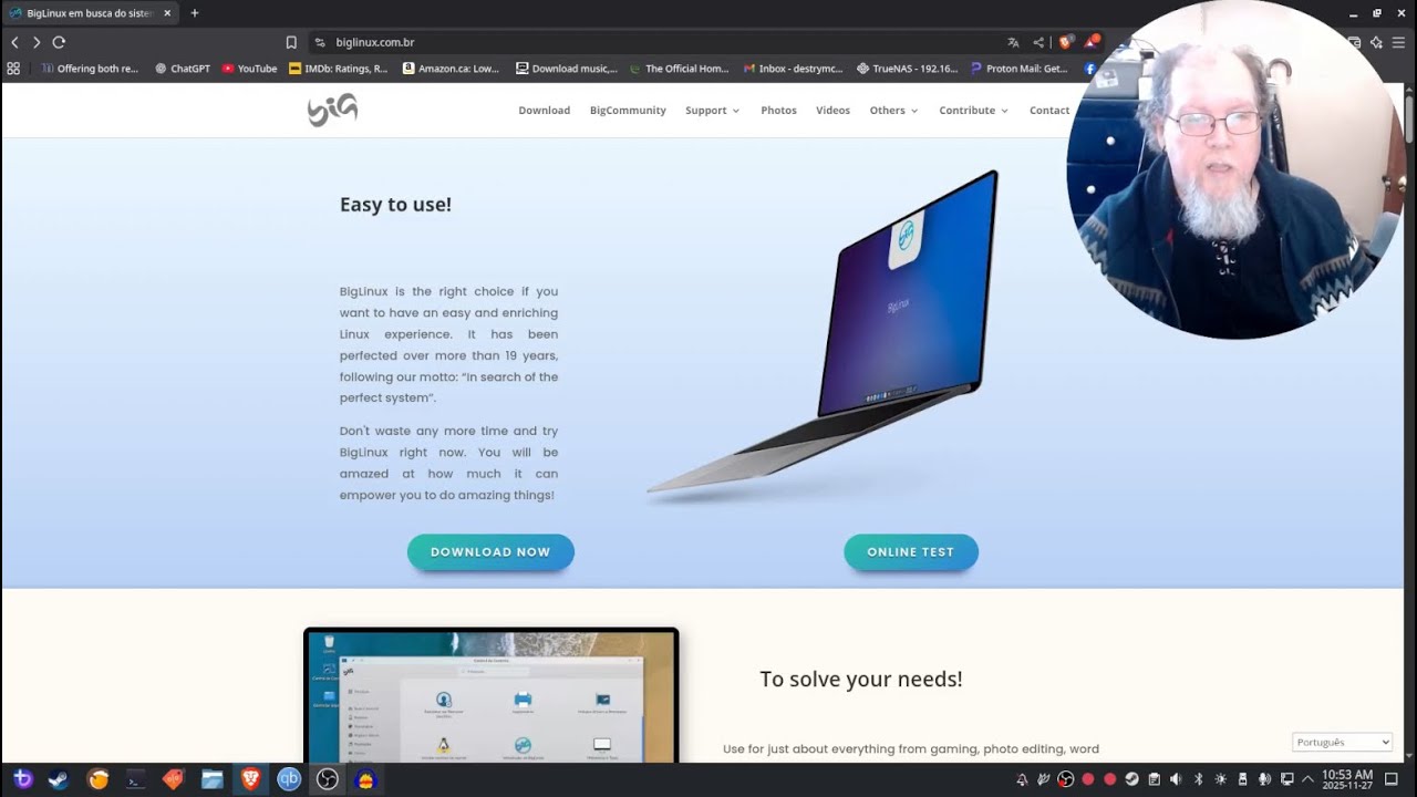 Мой обзор Big Linux
