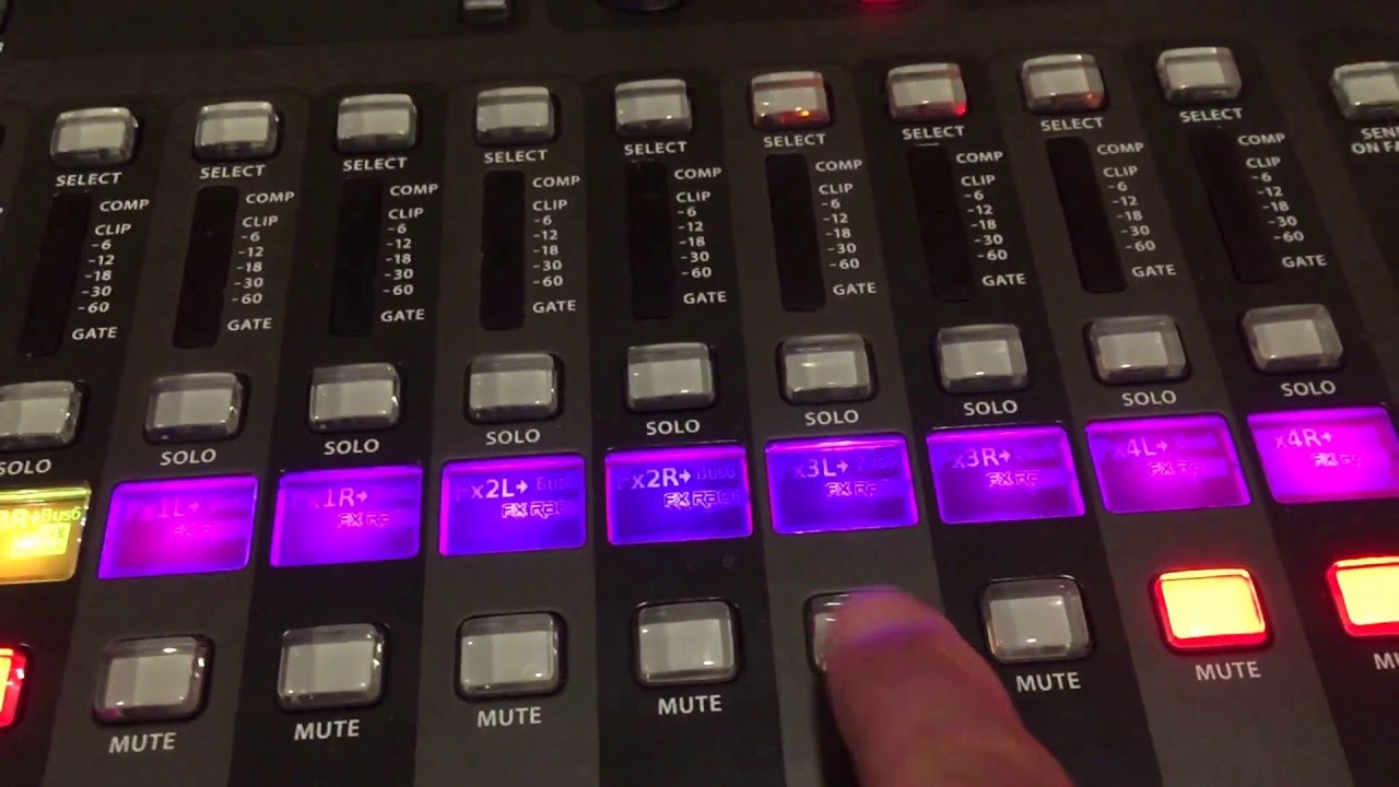 16 - Behringer X32 - VIDEO - 160321-01 - FX - Routing FX into a Sub-Group