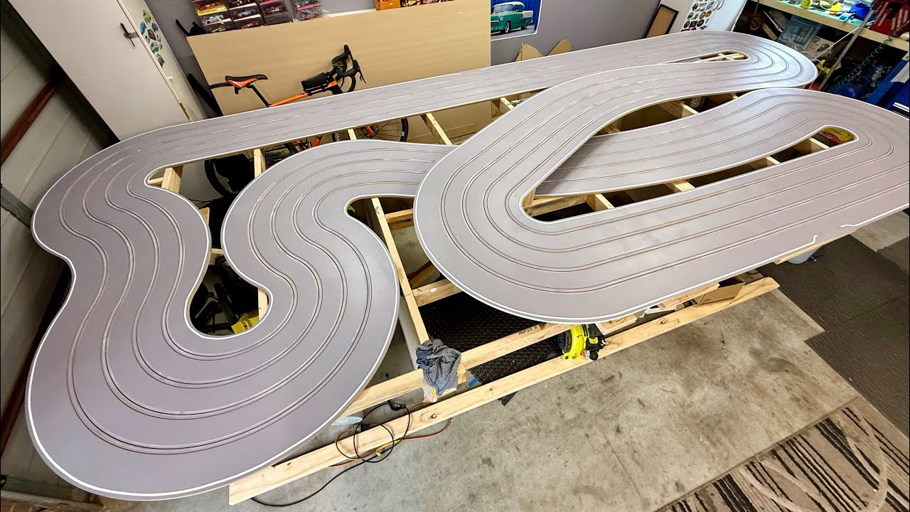 Обновление деревянной трассы для гоночных автомобилей U C Raceway V2: покраска и изменение цвета ...