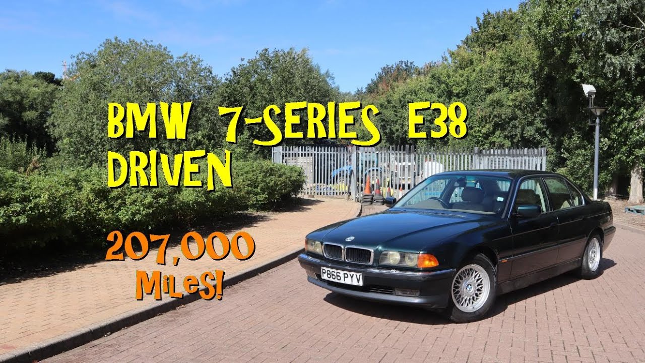 1996 BMW 740i E38 Test Drive. 207,000 miles!