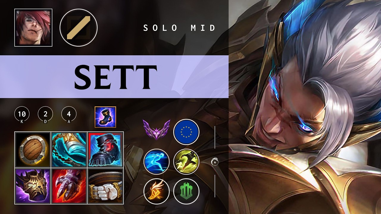 Sett Mid vs Tristana - EUW Master Patch 26.04