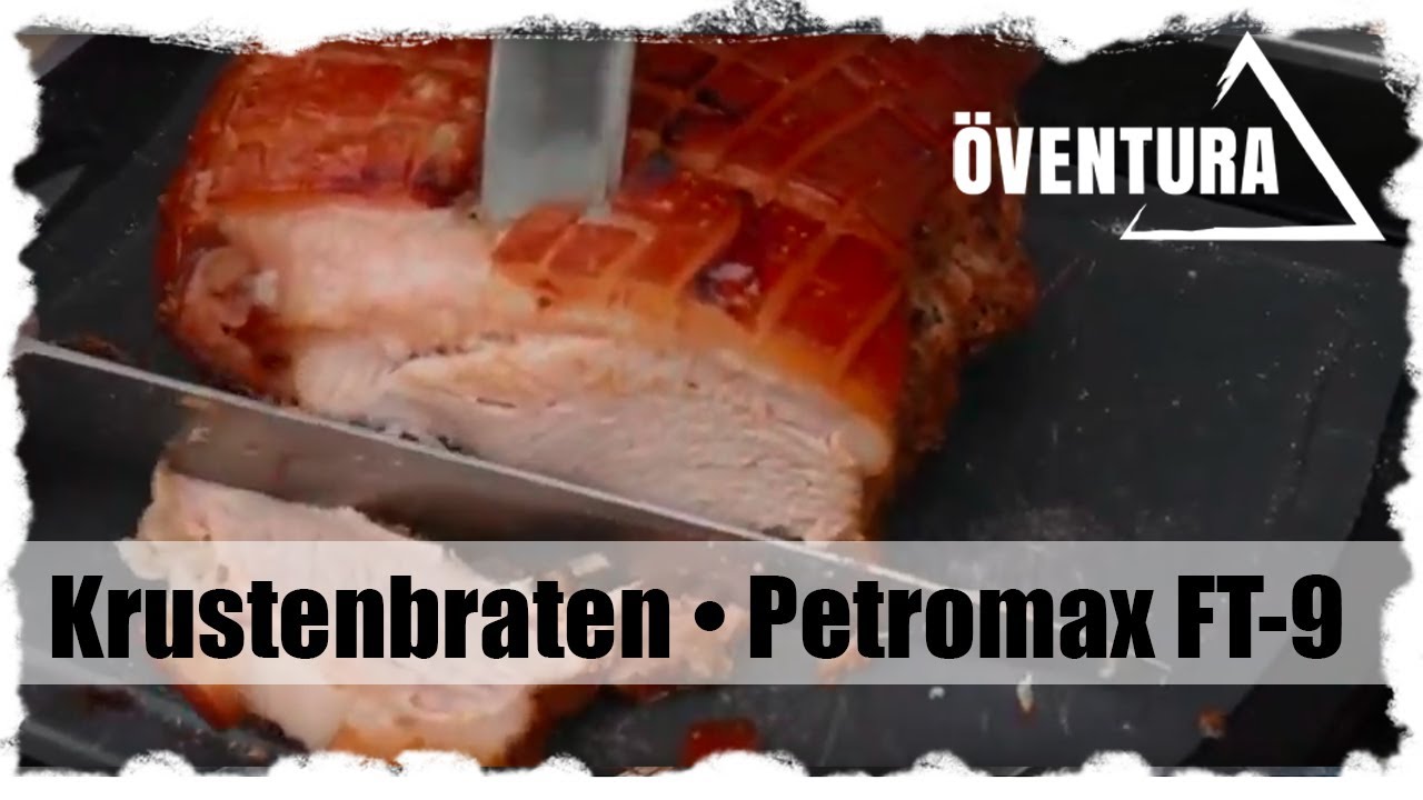 Krustenbraten aus dem Petromax FT-9 Feuertopf