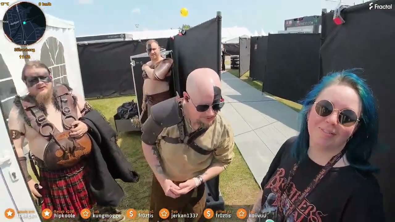 Brothers of Metal - Sweden Rock 2025 (Behind the Scenes)