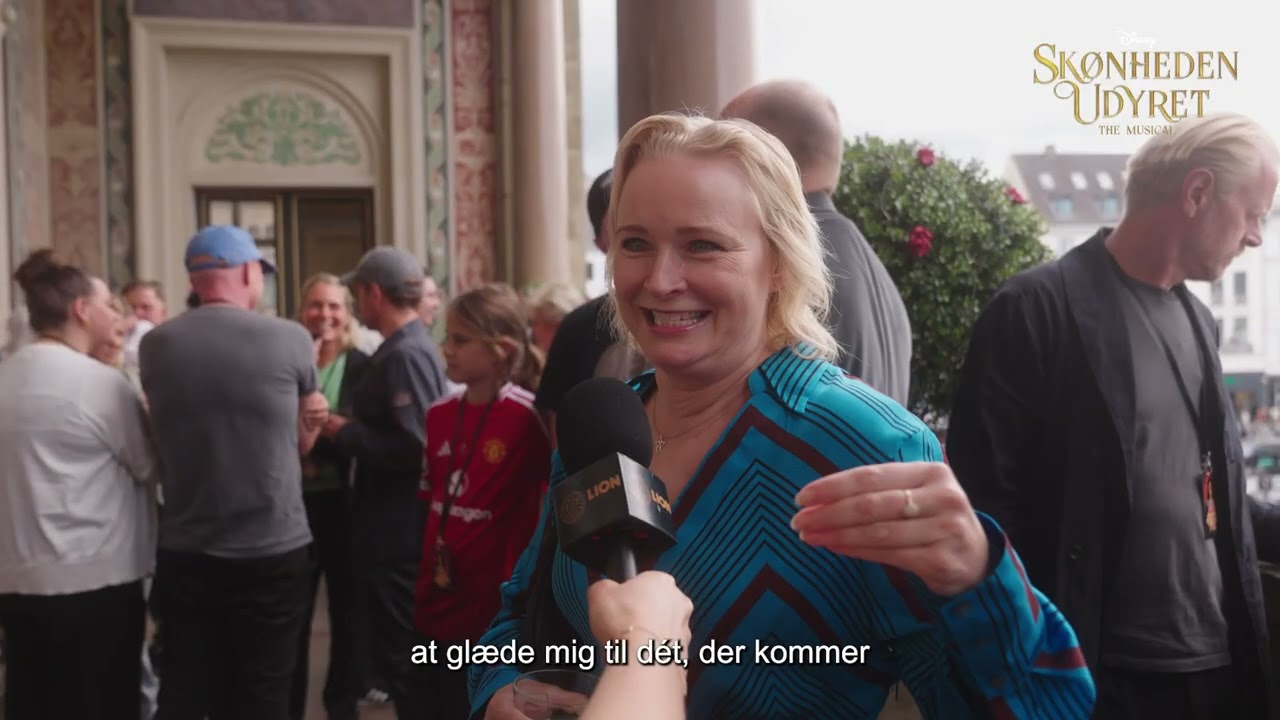 Premiere på SKØNHEDEN OG UDYRET - THE MUSICAL
