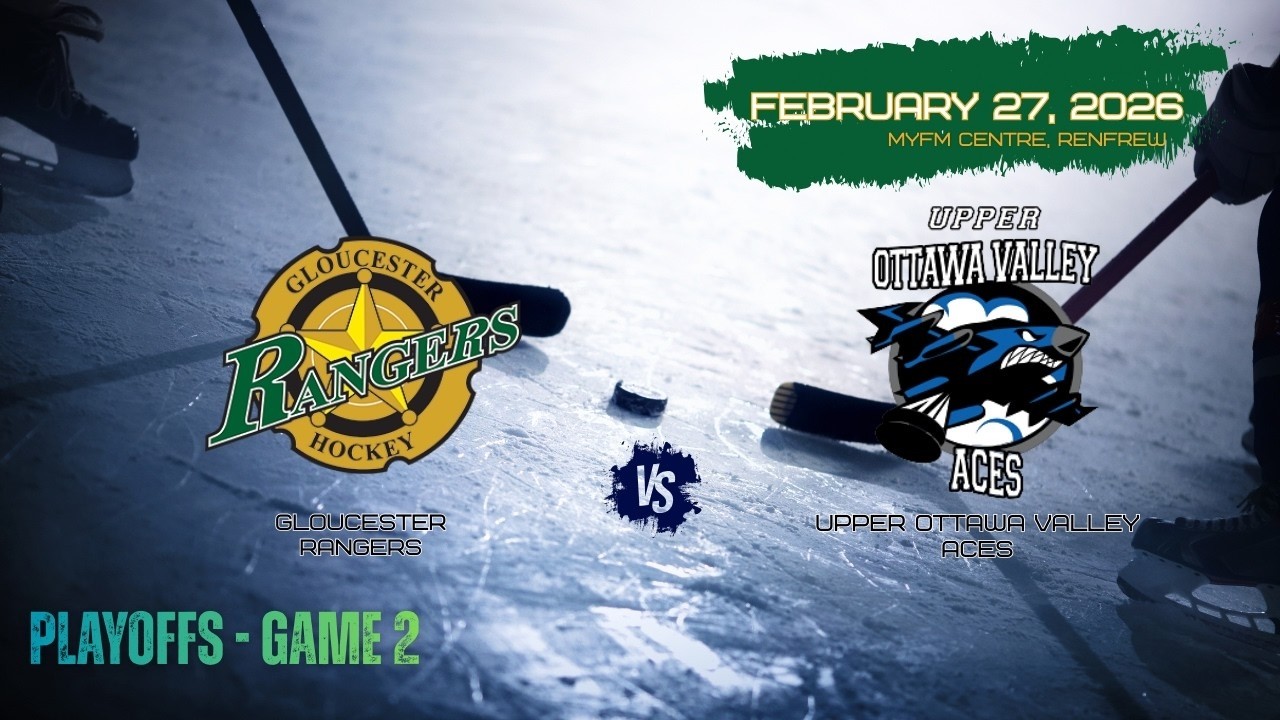 PLAYOFFS Game 2 - Feb. 27, 2026 - U11 A: Gloucester Rangers @ Upper Ottawa Valley Aces