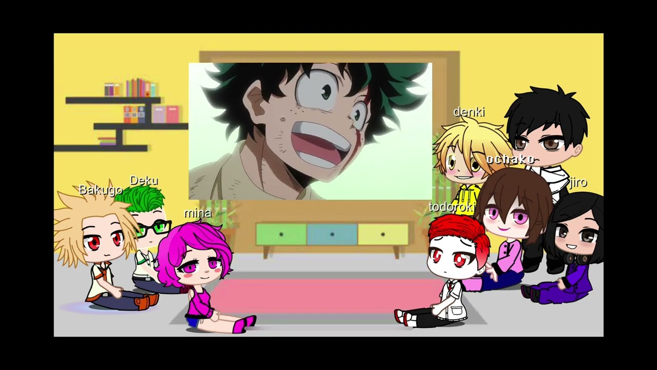 MHA reacts to BakuDeku AMV