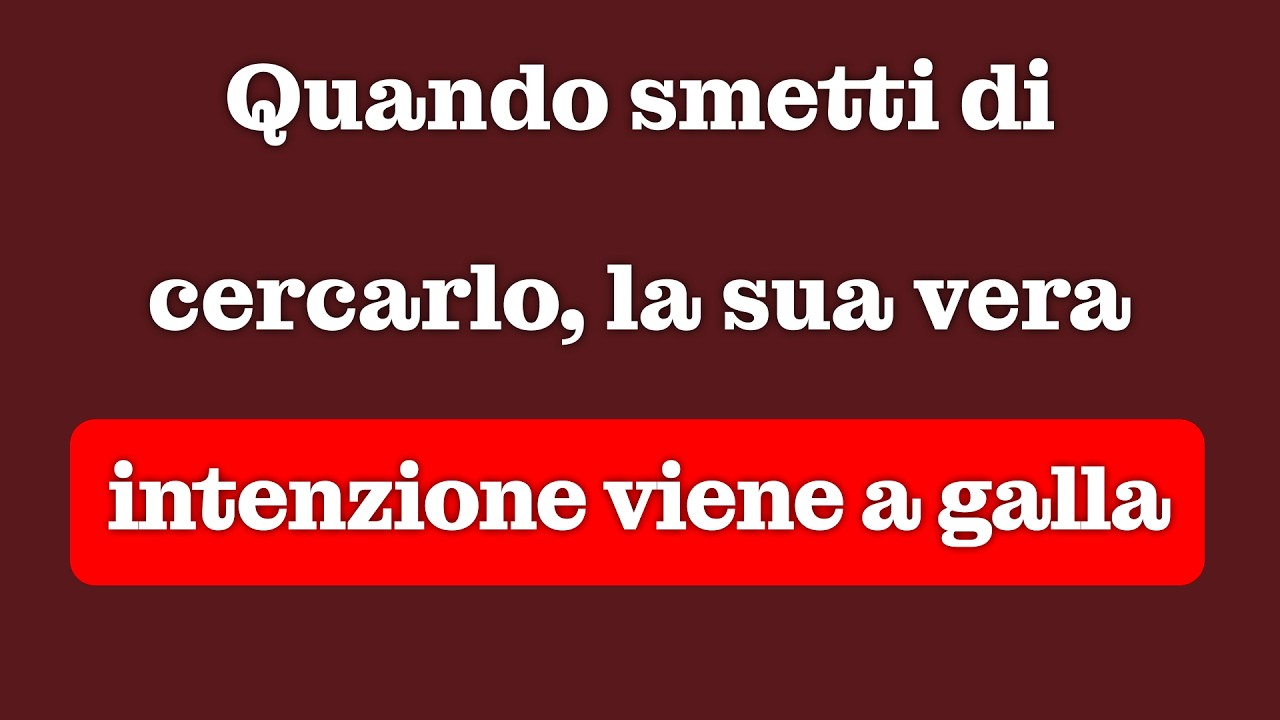 Cosa succede nella sua mente quando smetti di scrivergli