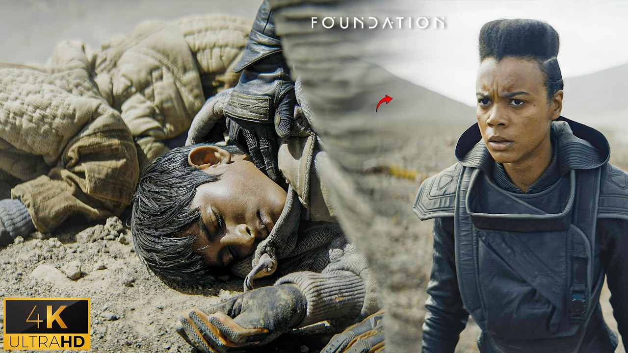 Salvor Returns Home to Chaos | Foundation | 4K Scene