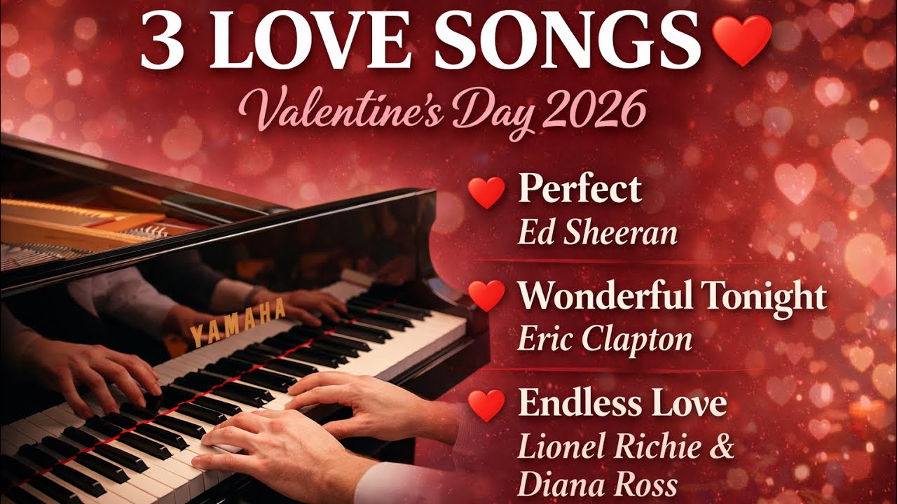 ❤️ 3 Amazing Piano Love Songs for Valentine’s Day 2026 ❤️