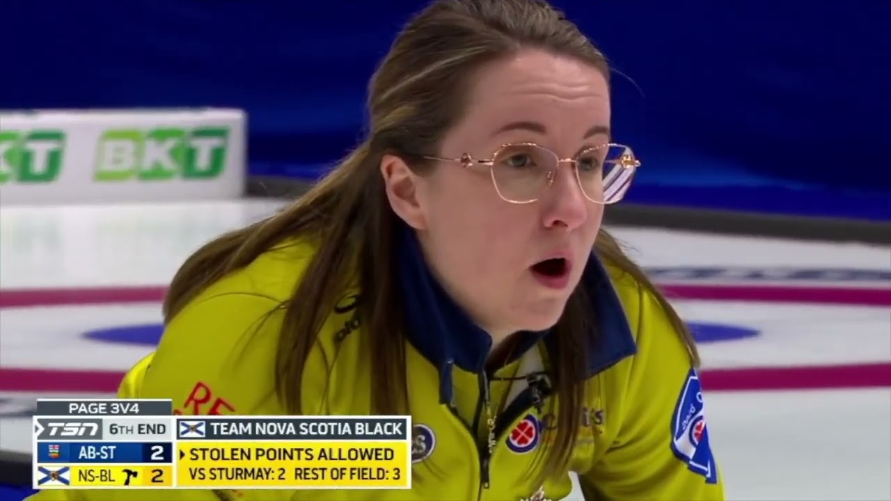 Page 3/4 Recap - Team Sturmay vs. Team Black - 2026 Scotties Tournament of Hearts