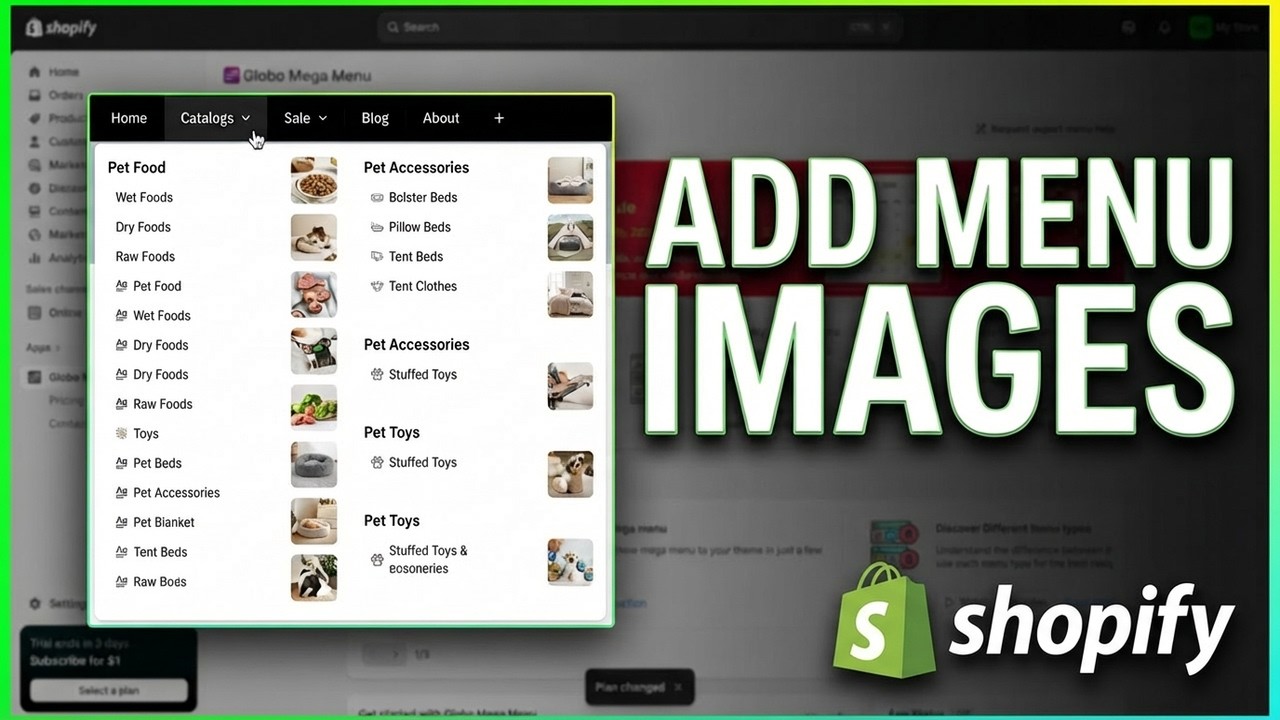 How To Add Images To Dropdown Menu On Shopify Header (Easy Guide)